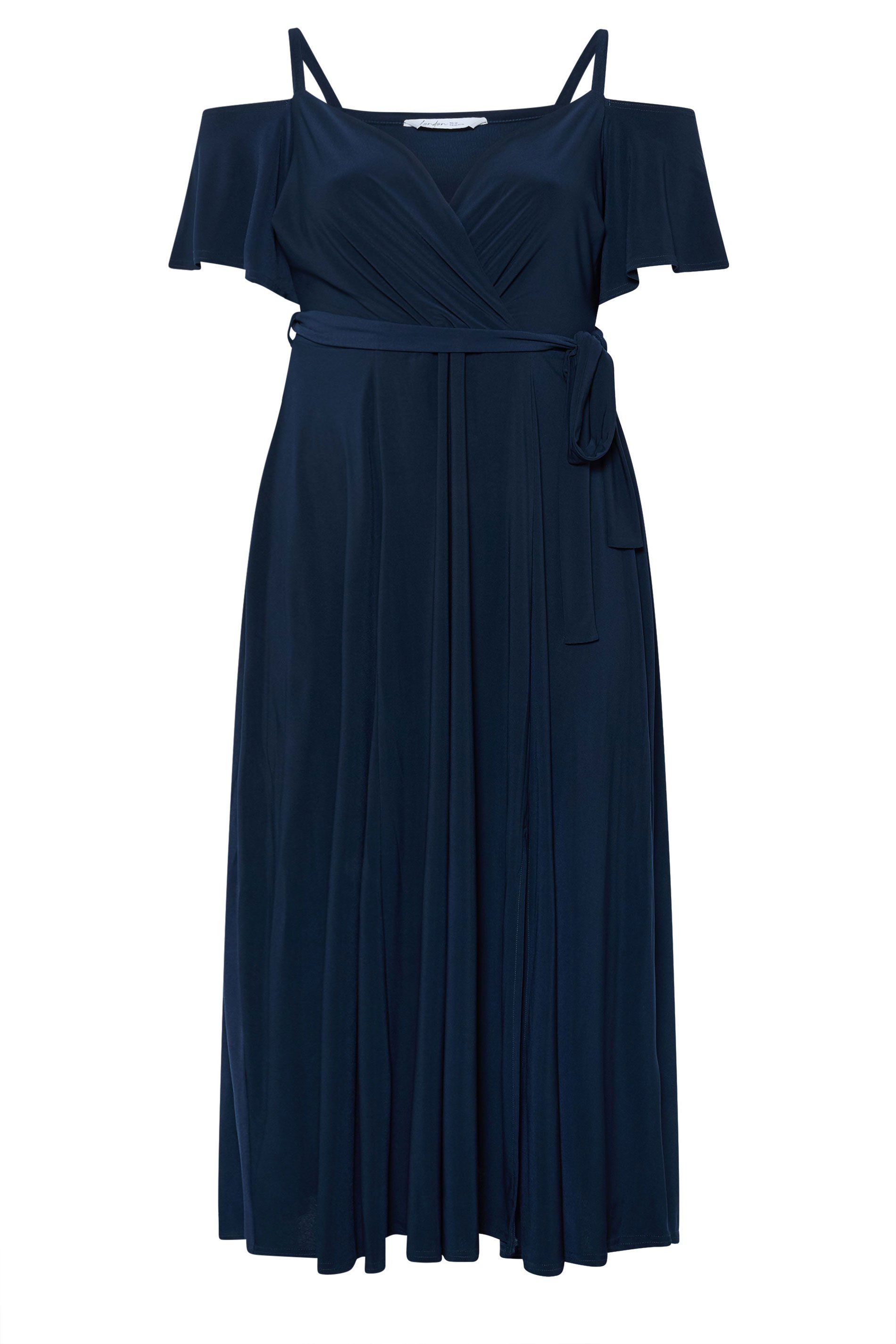 Yours Cold Shoulder Maxi Dress