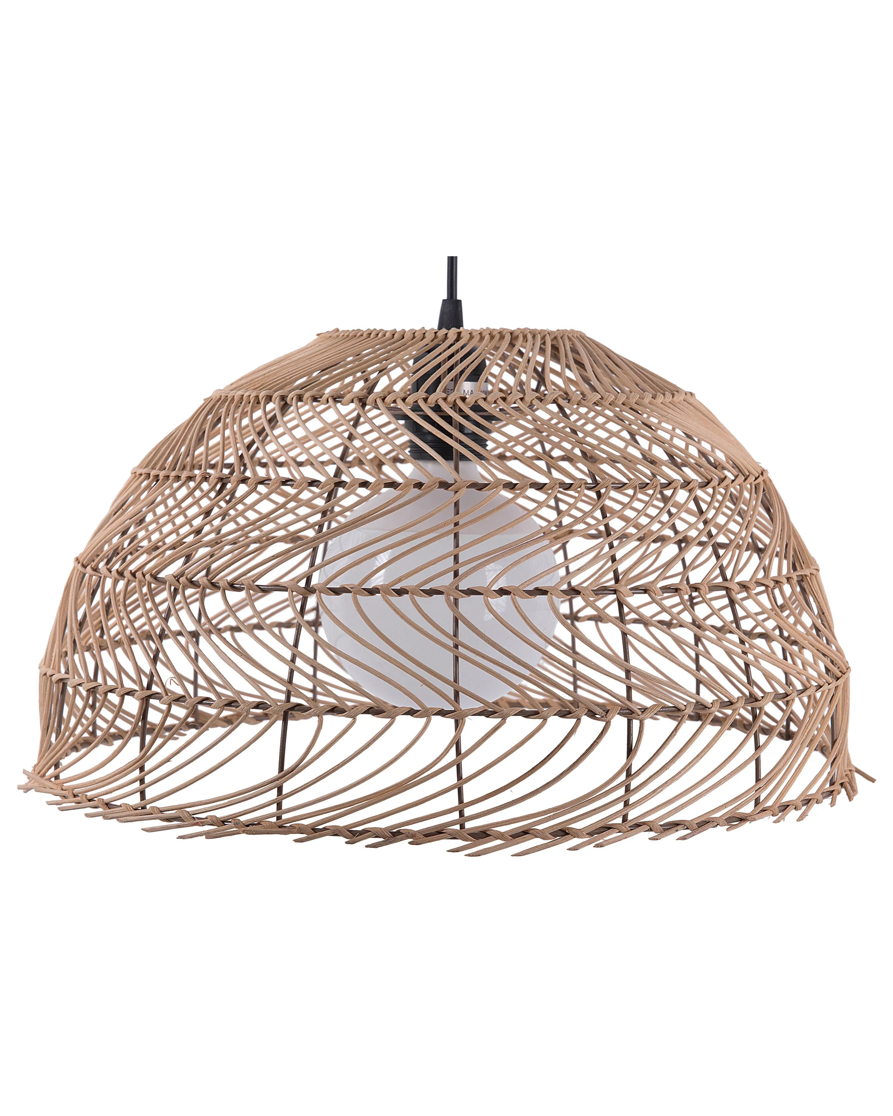 Pendant Lamp SELENGE Rattan Light Brown