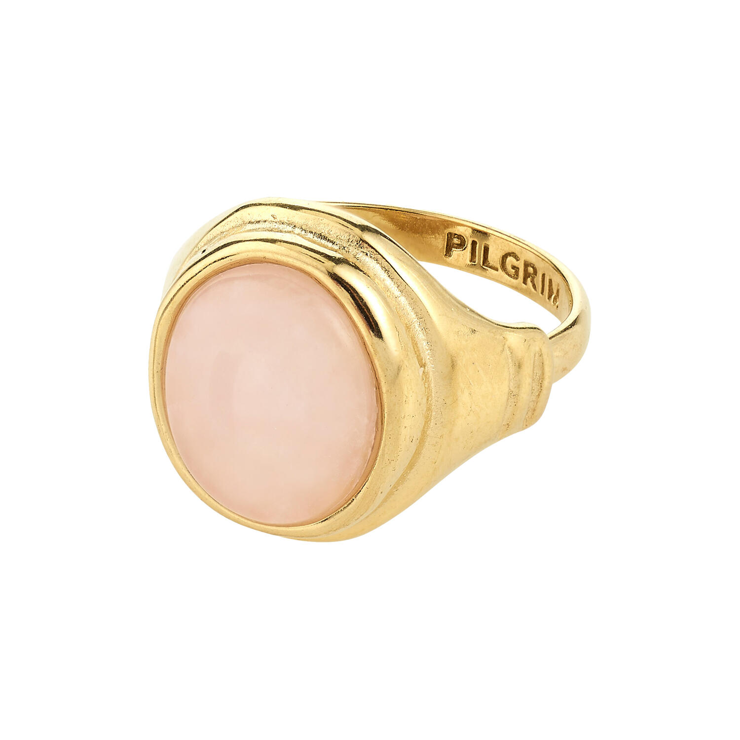 LYNDON ring, guldbelagt