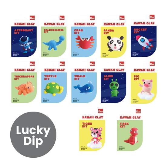 Assorted My Kawaii Air Clay Character