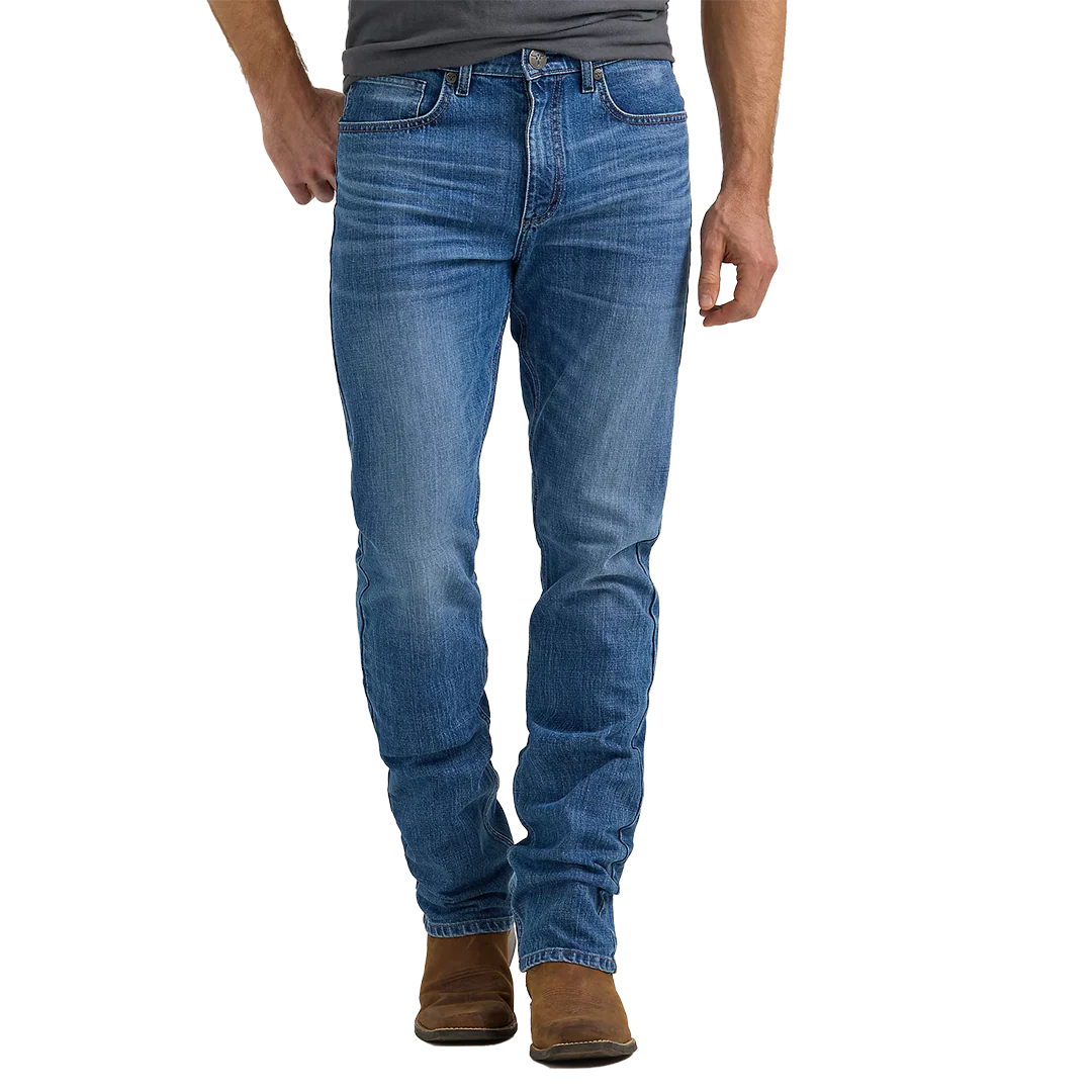 Мужские джинсы Wrangler 20X № 44, зауженный крой, прямые штанины.