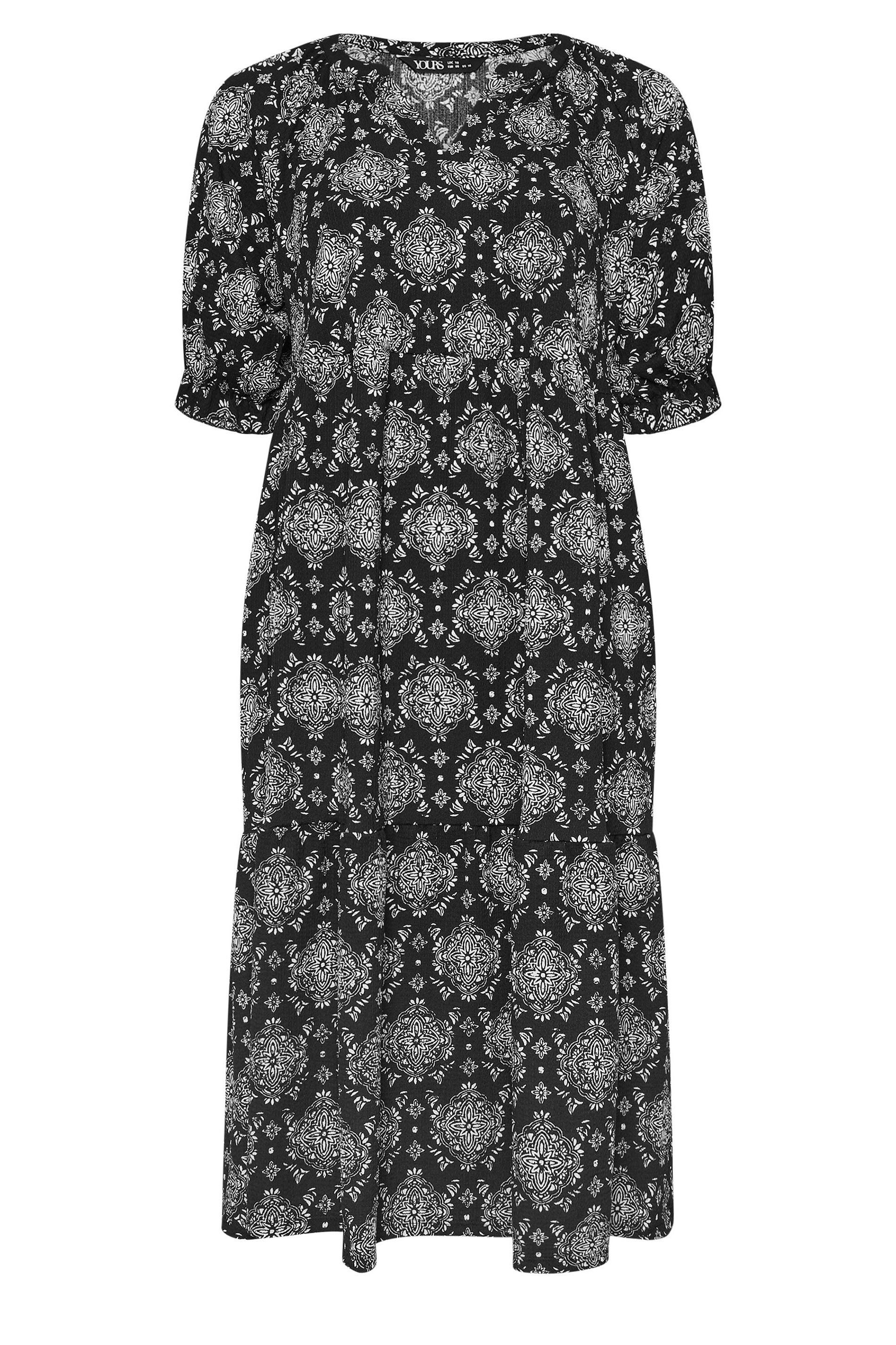 Yours Tiered Midi Dress