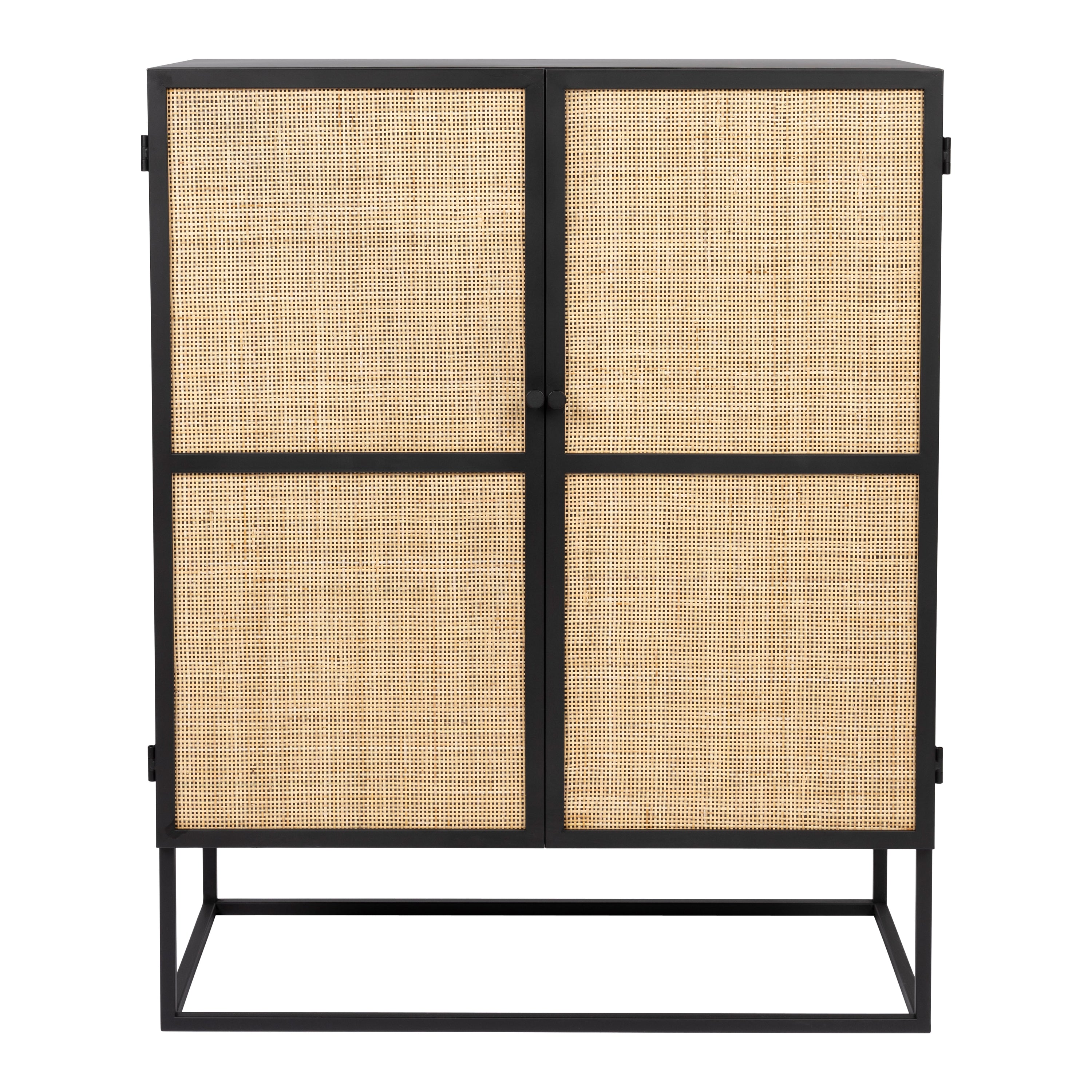 by fonQ Wave Opbergkast - H 100 x B 80 cm - Zwart