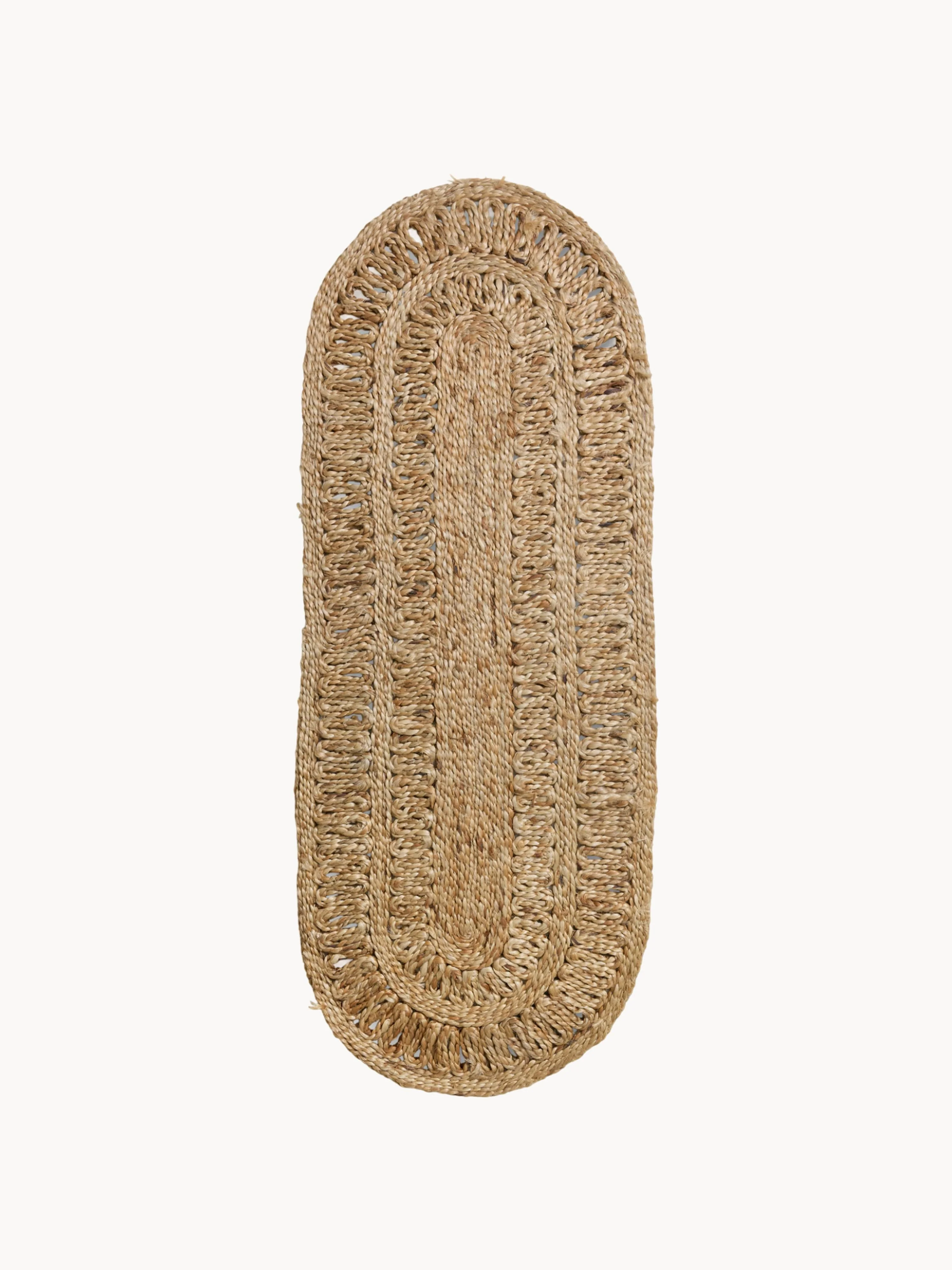 Handgewebter Jute-Läufer Soleil, in verschiedenen Größen