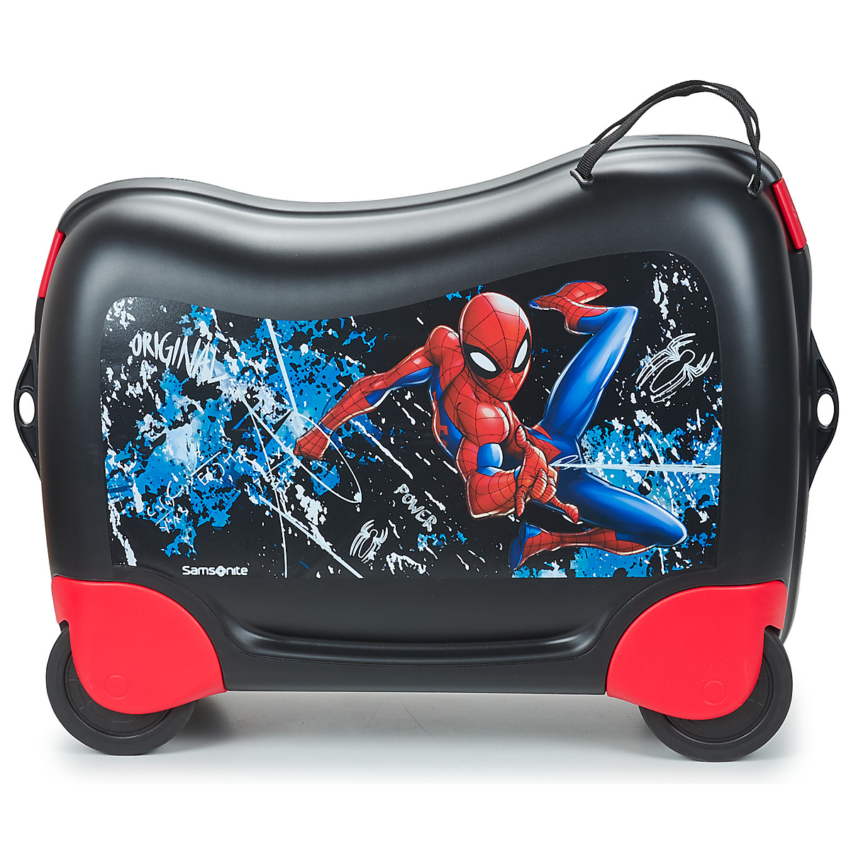 Sammies - RIDE-ON SUITCASE MARVEL SPIDERMAN MYSTERY - Black / Red