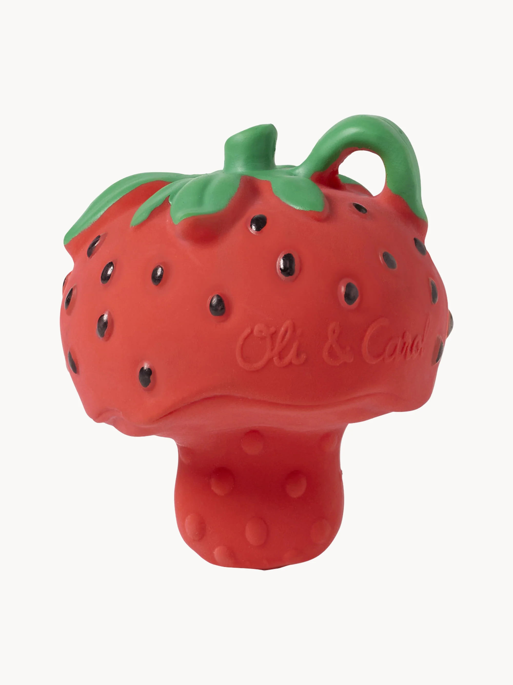Handgefertigter Baby-Beißring Fruits & Veggies