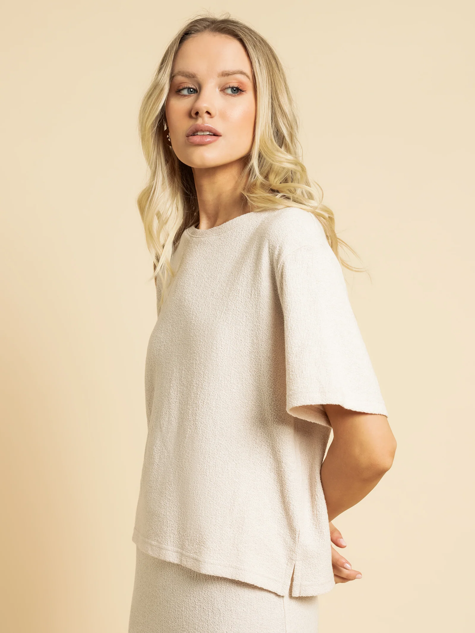 Bowie Textured Tee