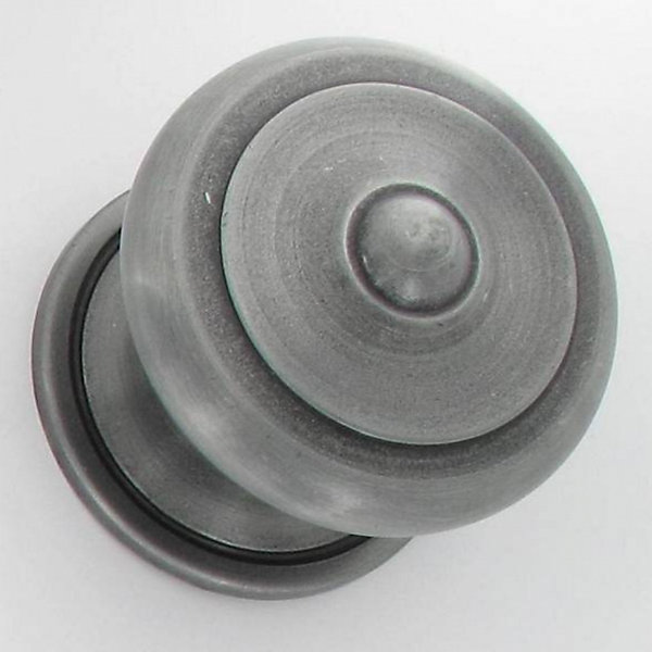 Bouton Boule de porte d'entrée rustique argent antique