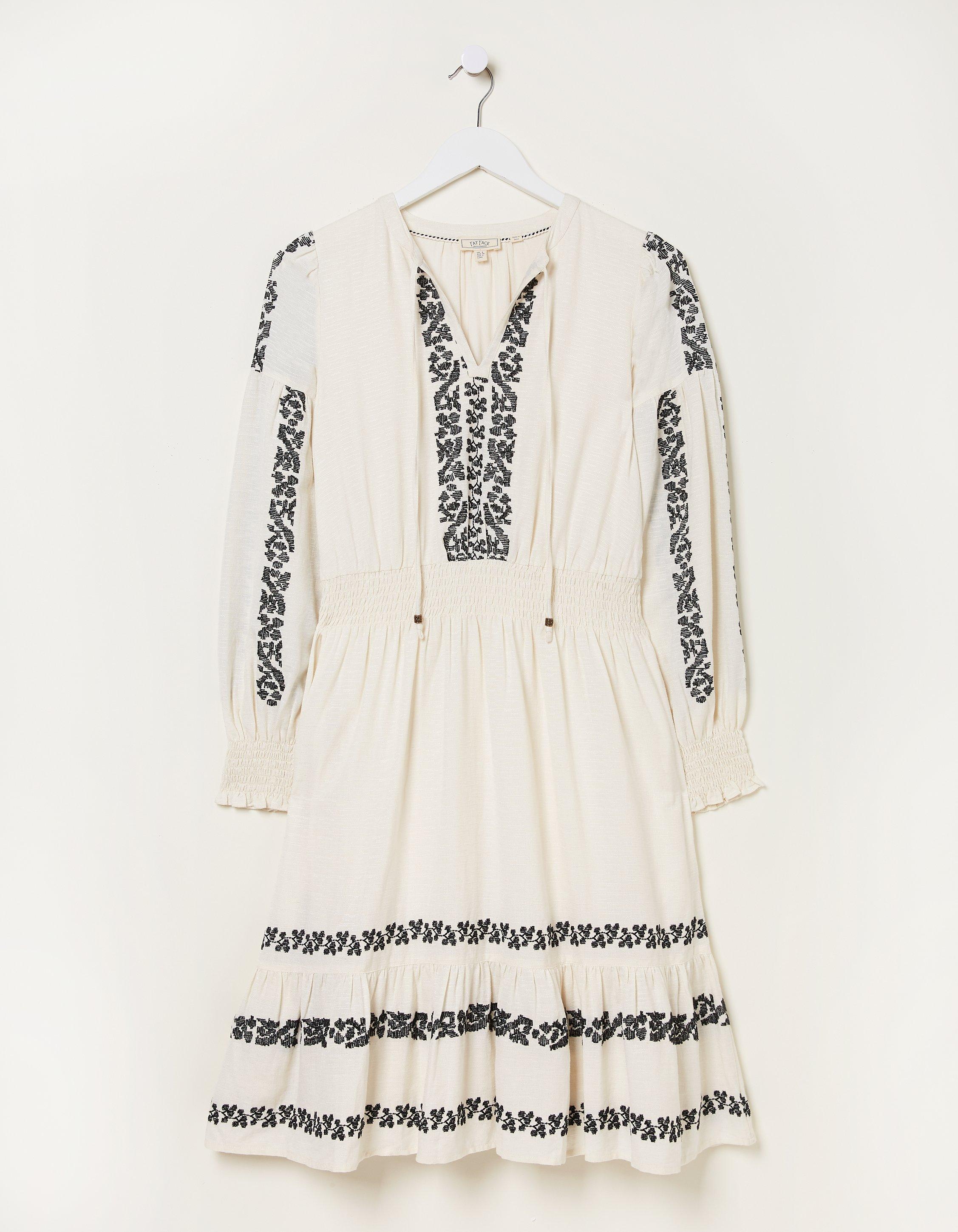 Devin Embroidered Dress