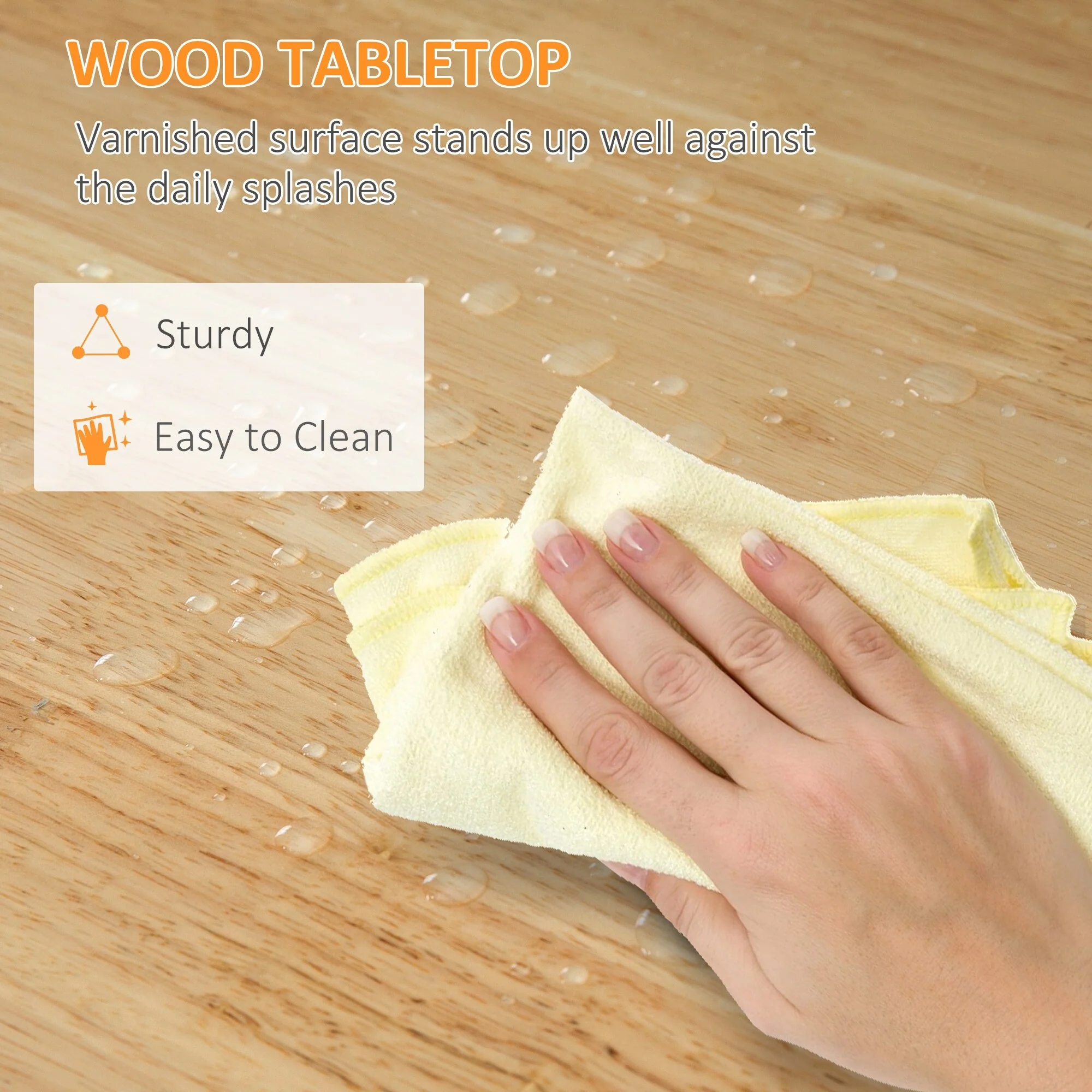 Rolling Kitchen Island Cart(no include stool)