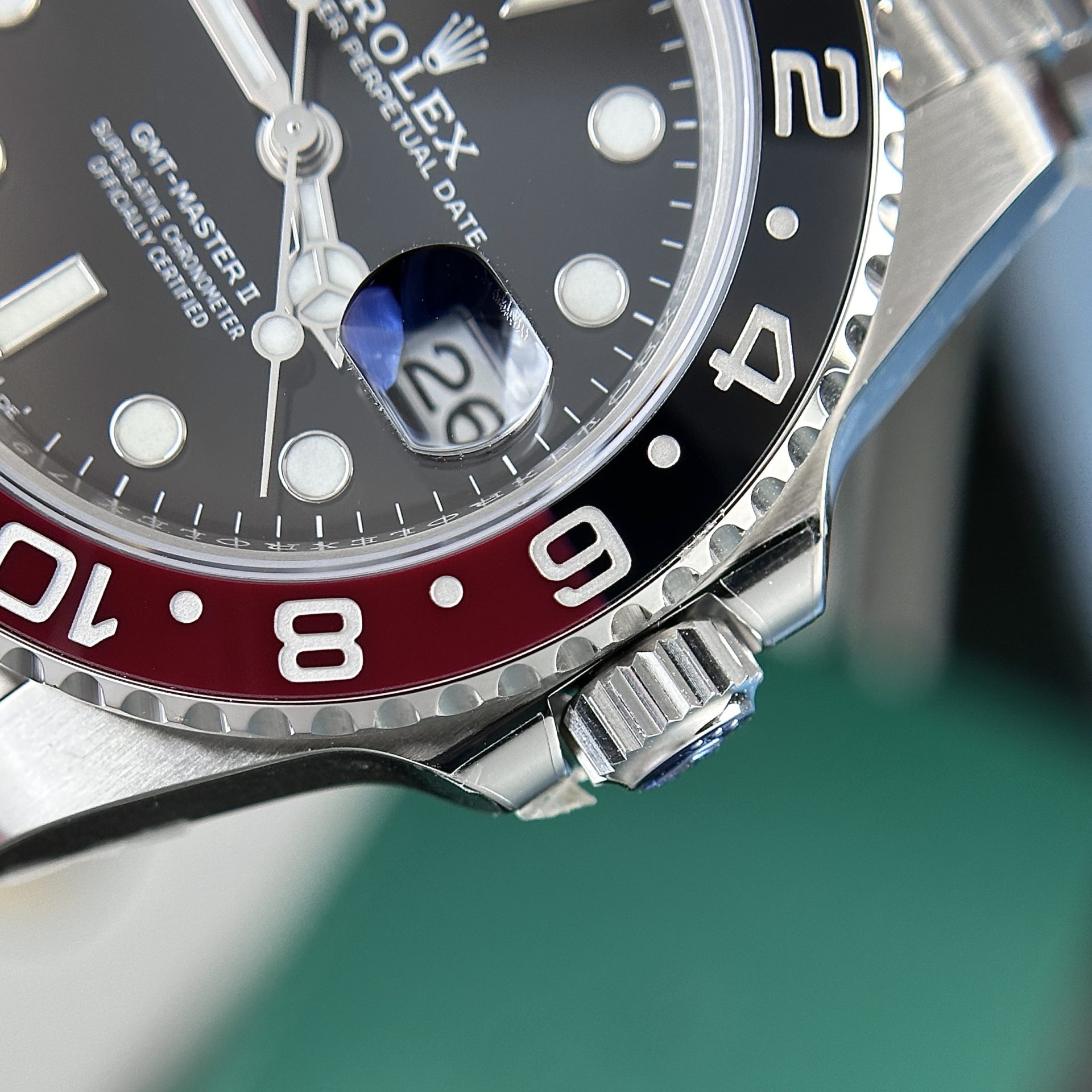 Rolex GMT-Master II 16710 Coke 904L Steel Black Dial 40mm Jub Super Clone