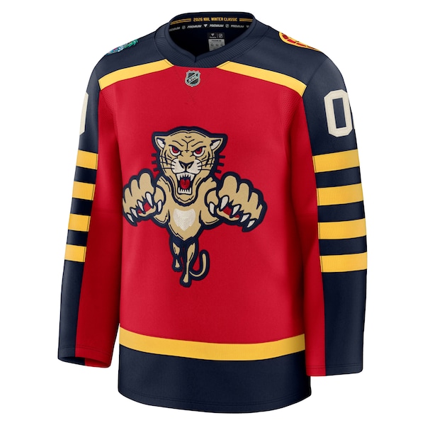 Florida Panthers  2026 NHL Winter Classic Premium Custom Jersey - Red