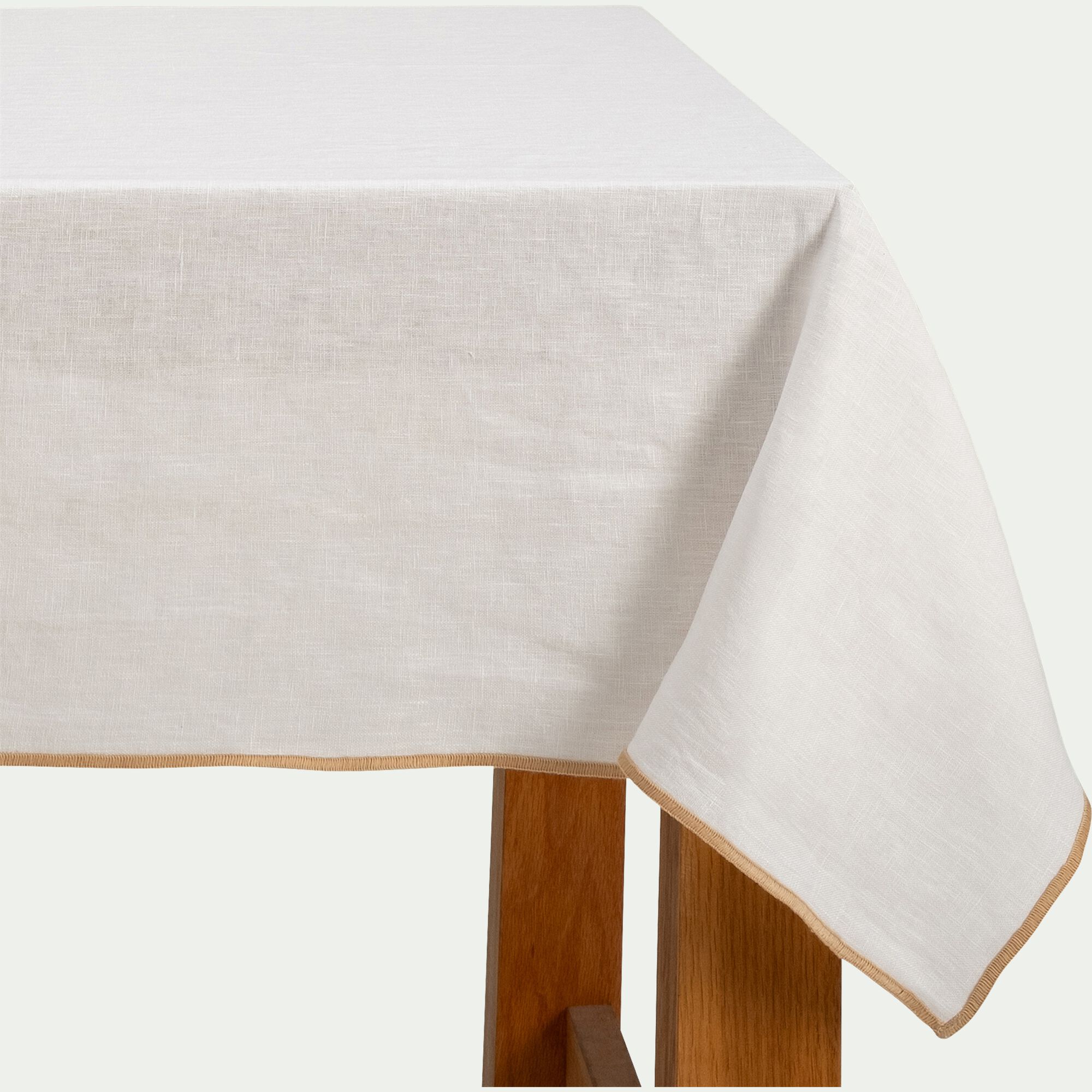 BONNIEUX - Nappe en lin 150x250cm - blanc écru