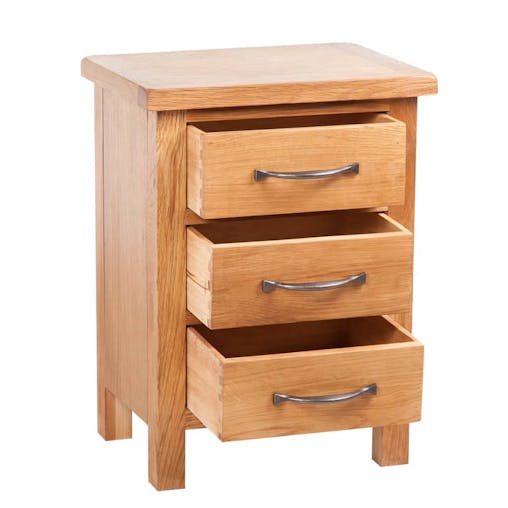 NNEVL Nightstands 2 pcs 40x30x54 cm Solid Oak Wood