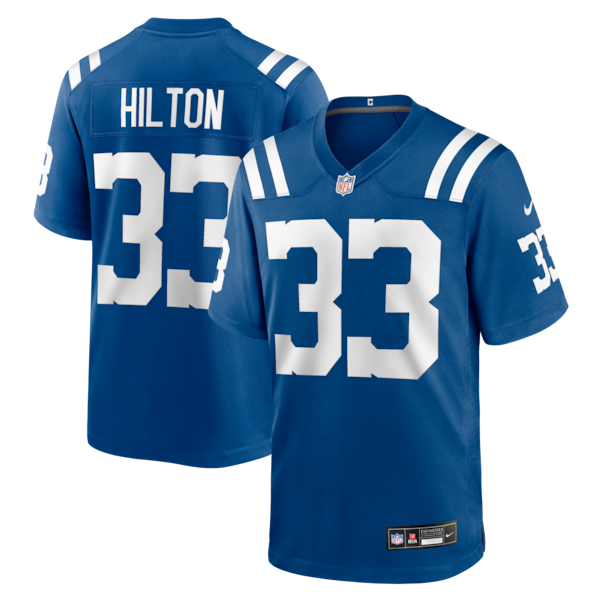 Mike Hilton Indianapolis Colts Nike Team Game Jersey -  Royal
