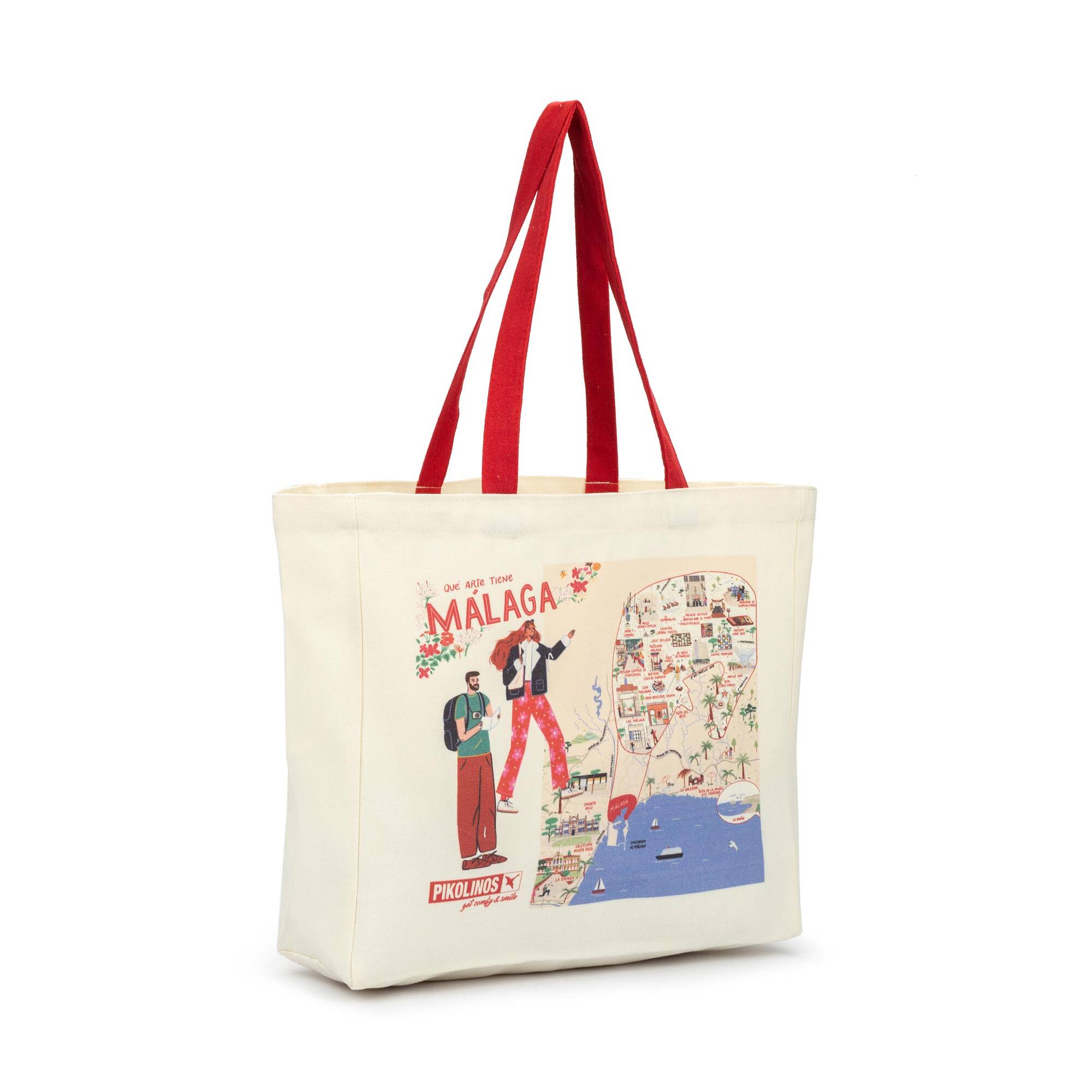 SMILING - Bolsa de algodón orgánico #SmilingCities