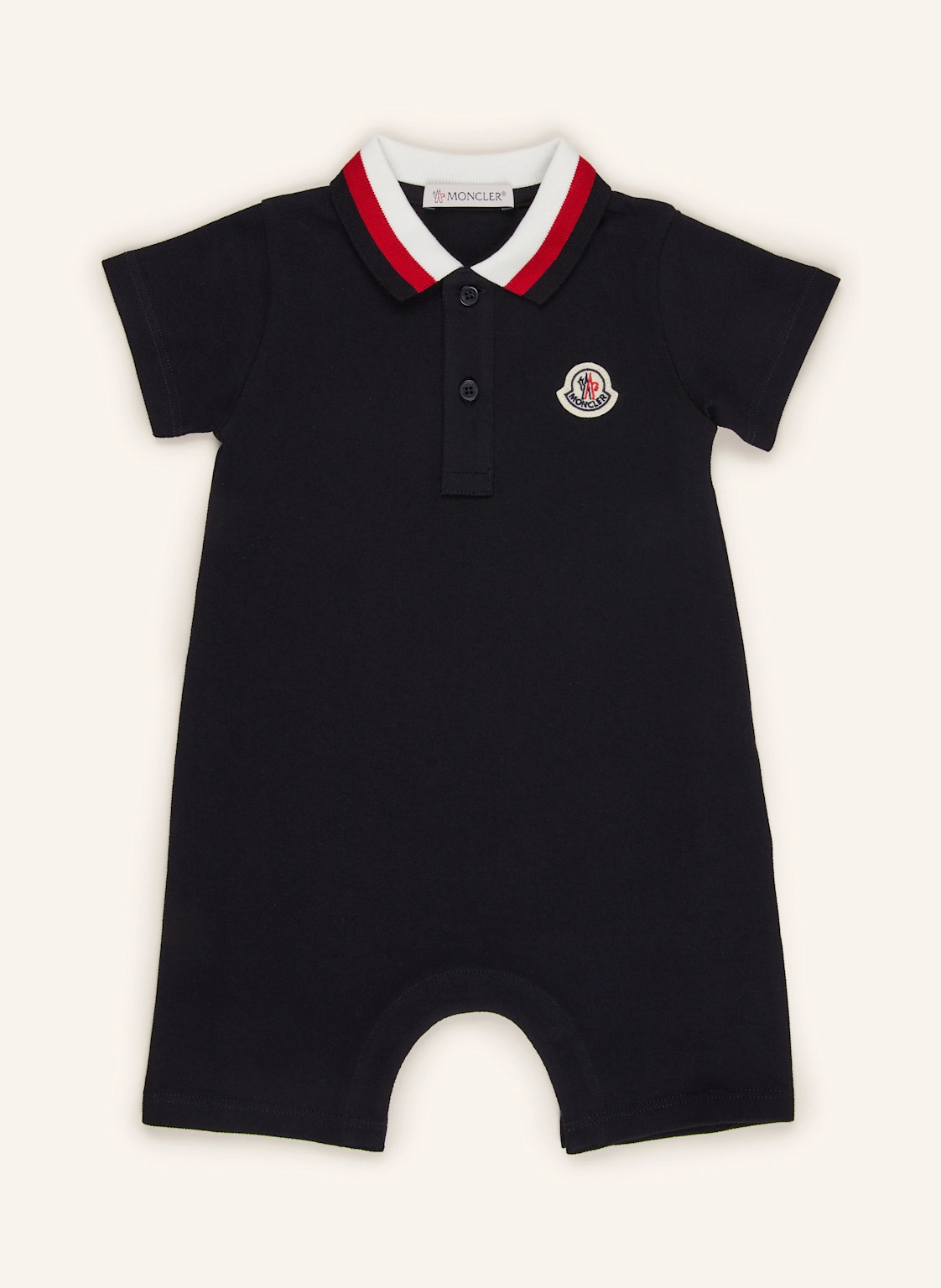 MONCLER enfant Piqué-Strampler