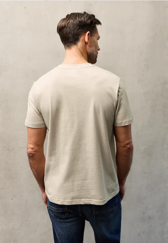 T-Shirt mit Brusttasche