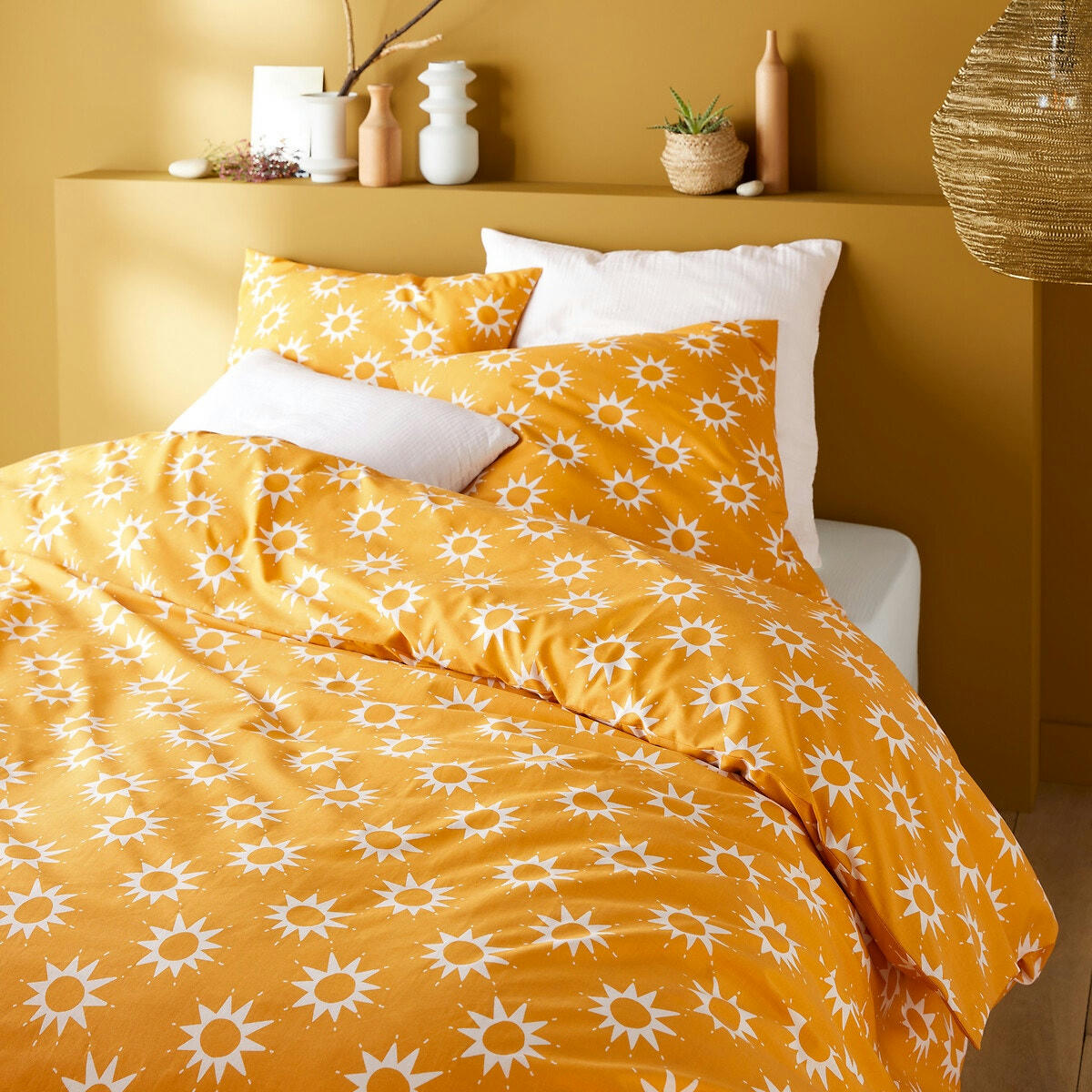 Parure de lit coton, Soleil