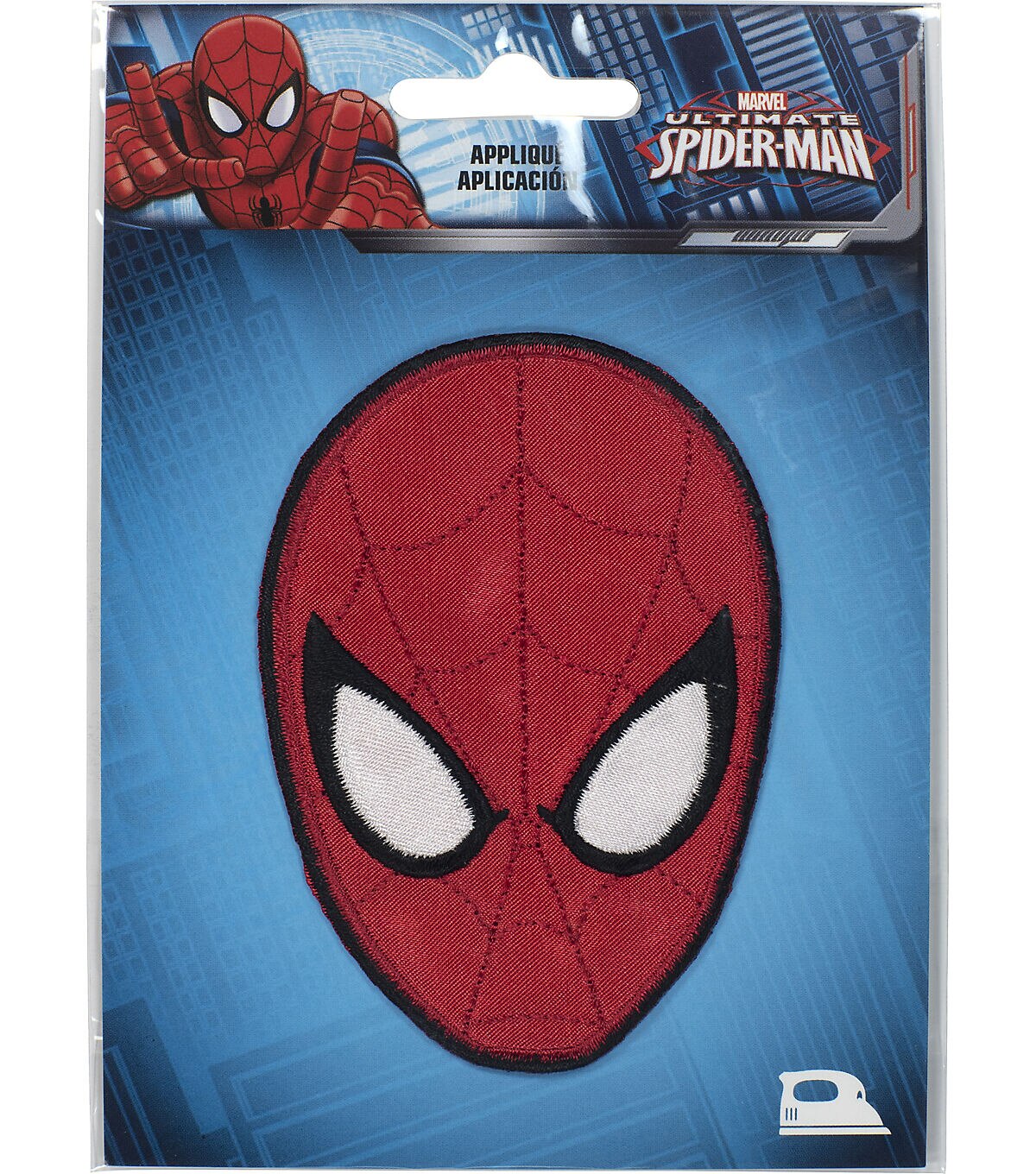 Marvel 3.5 Spider Man Head Iron On Patch