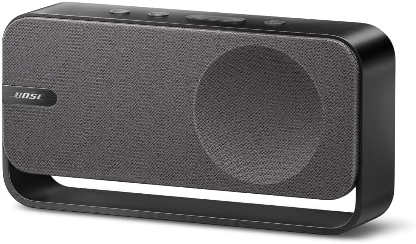 Bose SoundLink Home Speaker  Premium  Portable and Wireless Bluetooth Bookshelf Speaker  Up to 9 Hours Battery Life  Cool Grey