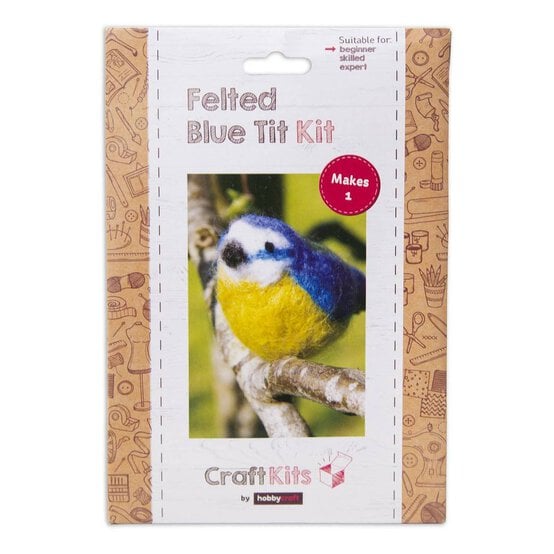 Felted Blue Tit Kit