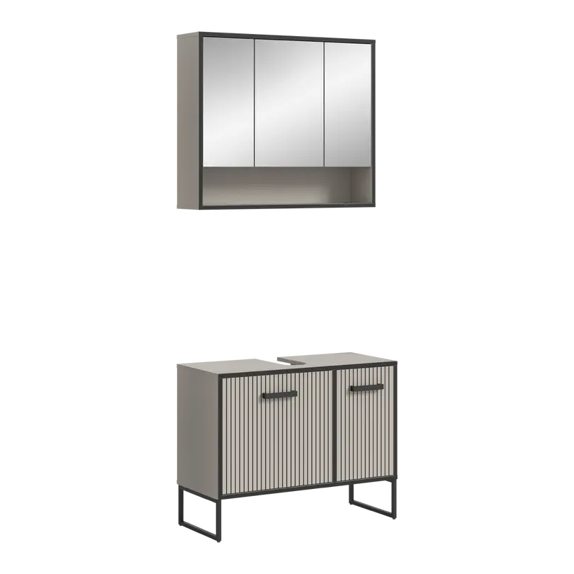 Badschrank 2-teilig Bagno
