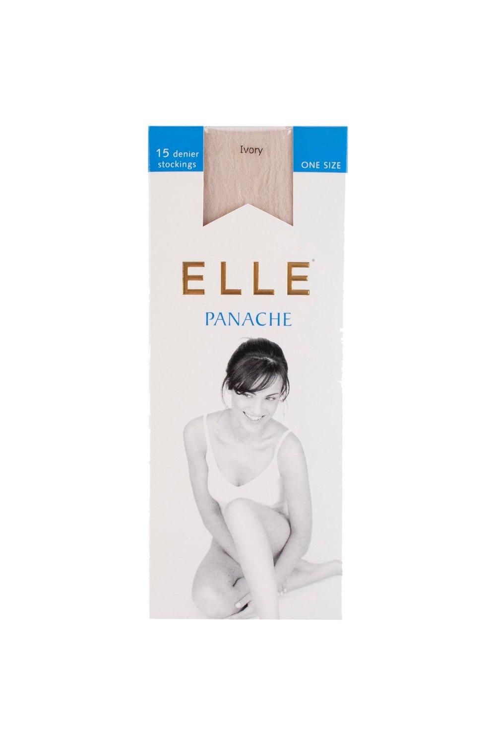 ELLE 1 Pair Stockings 15 Denier 100% Nylon