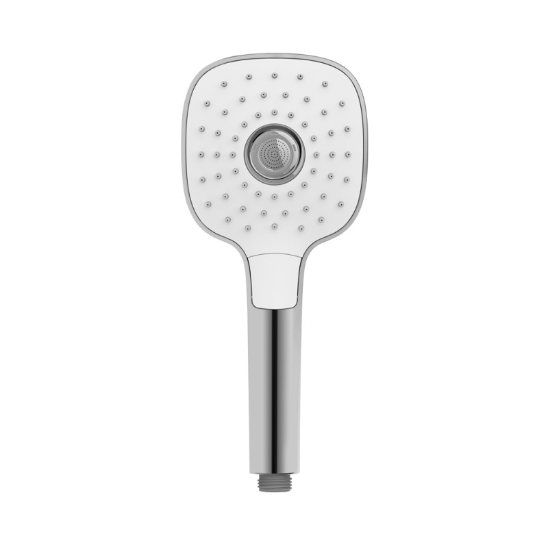 Douchette carrée Powerboost 3 jets chrome WENKO
