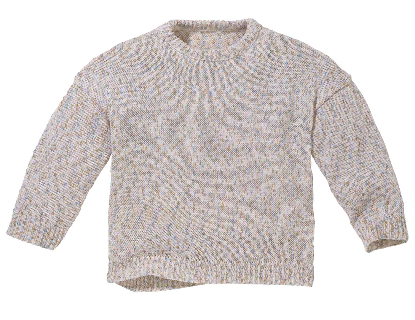 Baumwoll-Pullover Spray