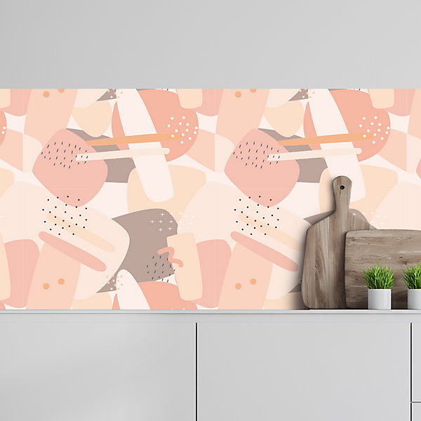 Crédence adhésive art déco 60x200 cm