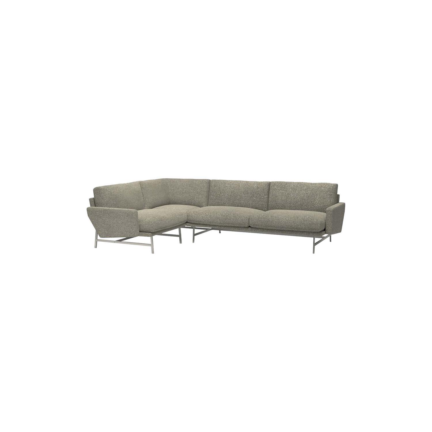 Lissoni&trade; PL114 venstrevendt sofa, Moss 0015