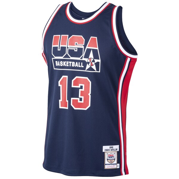 Chris Mullin USA Basketball 1992 Dream Team Authentic Jersey - Navy