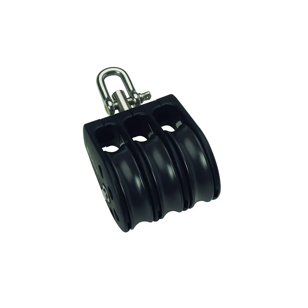 Barton Marine Triple Swivel Pulley 350kg 8 mm