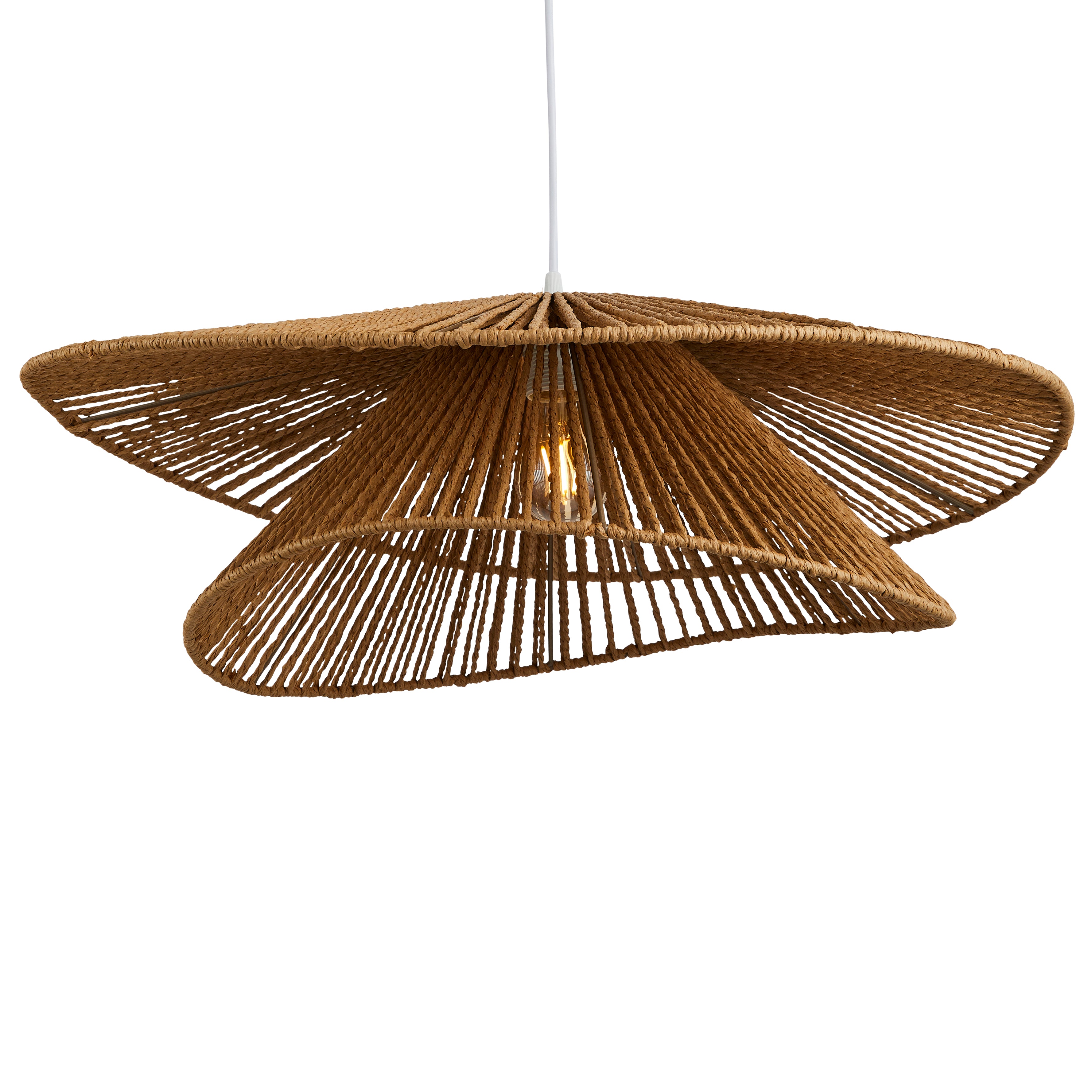 Lighto | Hanglamp Rotan Naturel Ø63 cm | Onyx