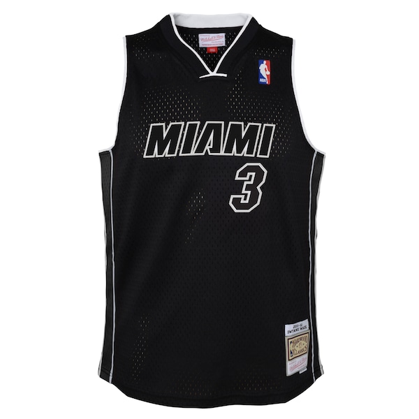 Dwyane Wade Miami Heat  Youth 2011/12 Hardwood Classics Swingman Alternate Jersey - Black