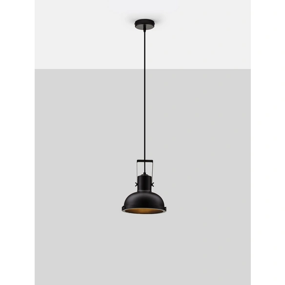 Pendelleuchte »Ruvi «, LED, 1-flammig, schwarz