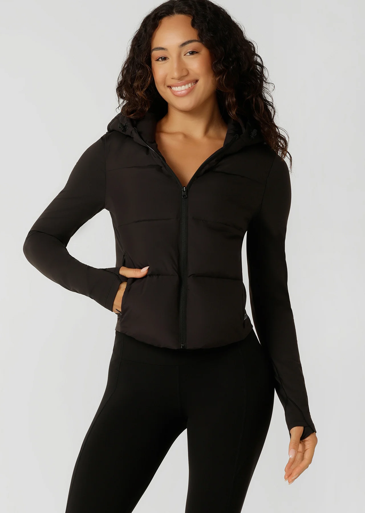 Warm Up Thermal Combo Puffer Jacket