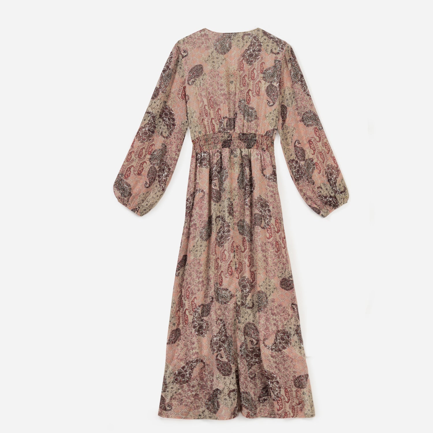 Robe longue TEXTO à motif floral