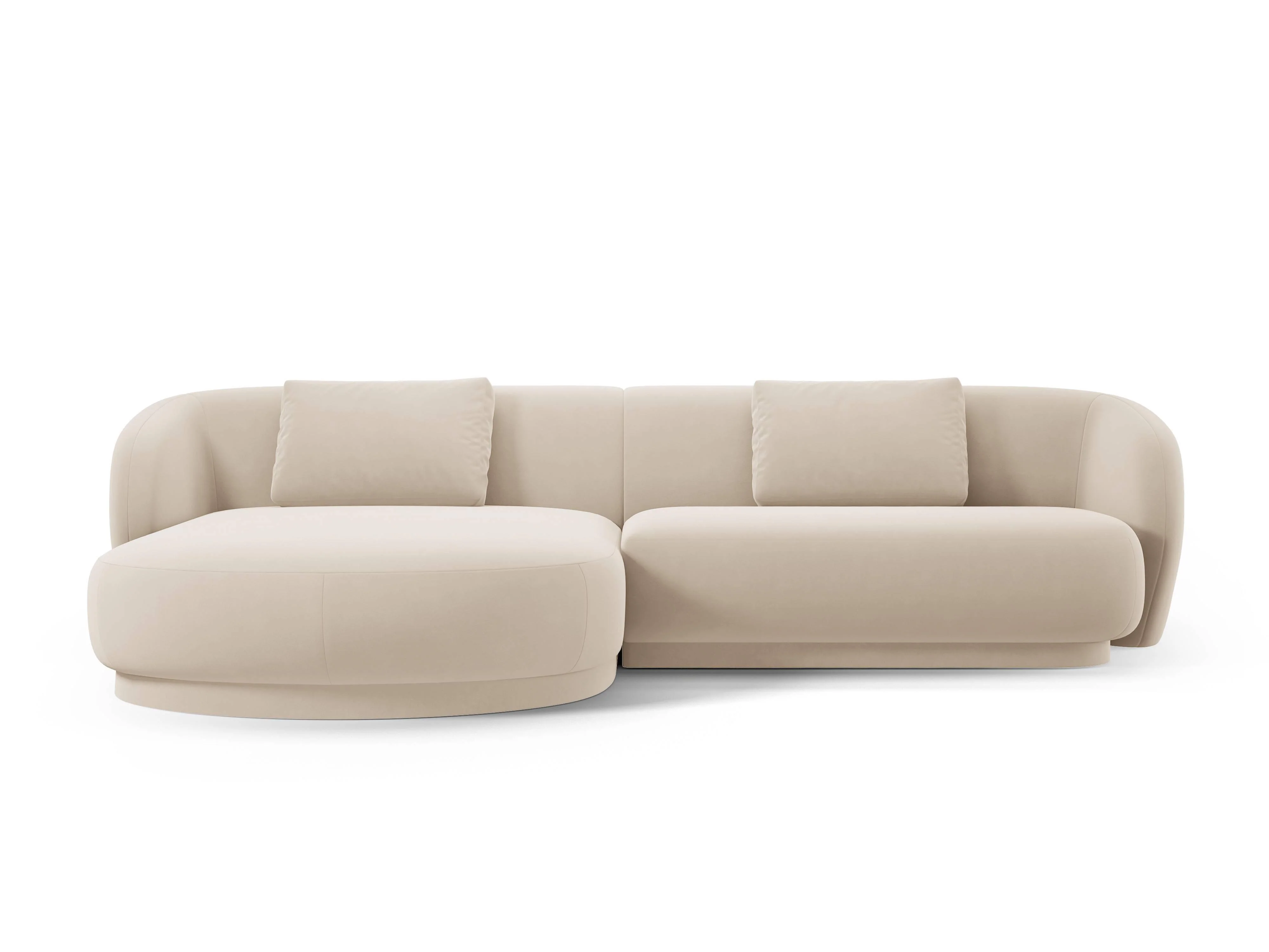 Hoekbank Camden links velvet
