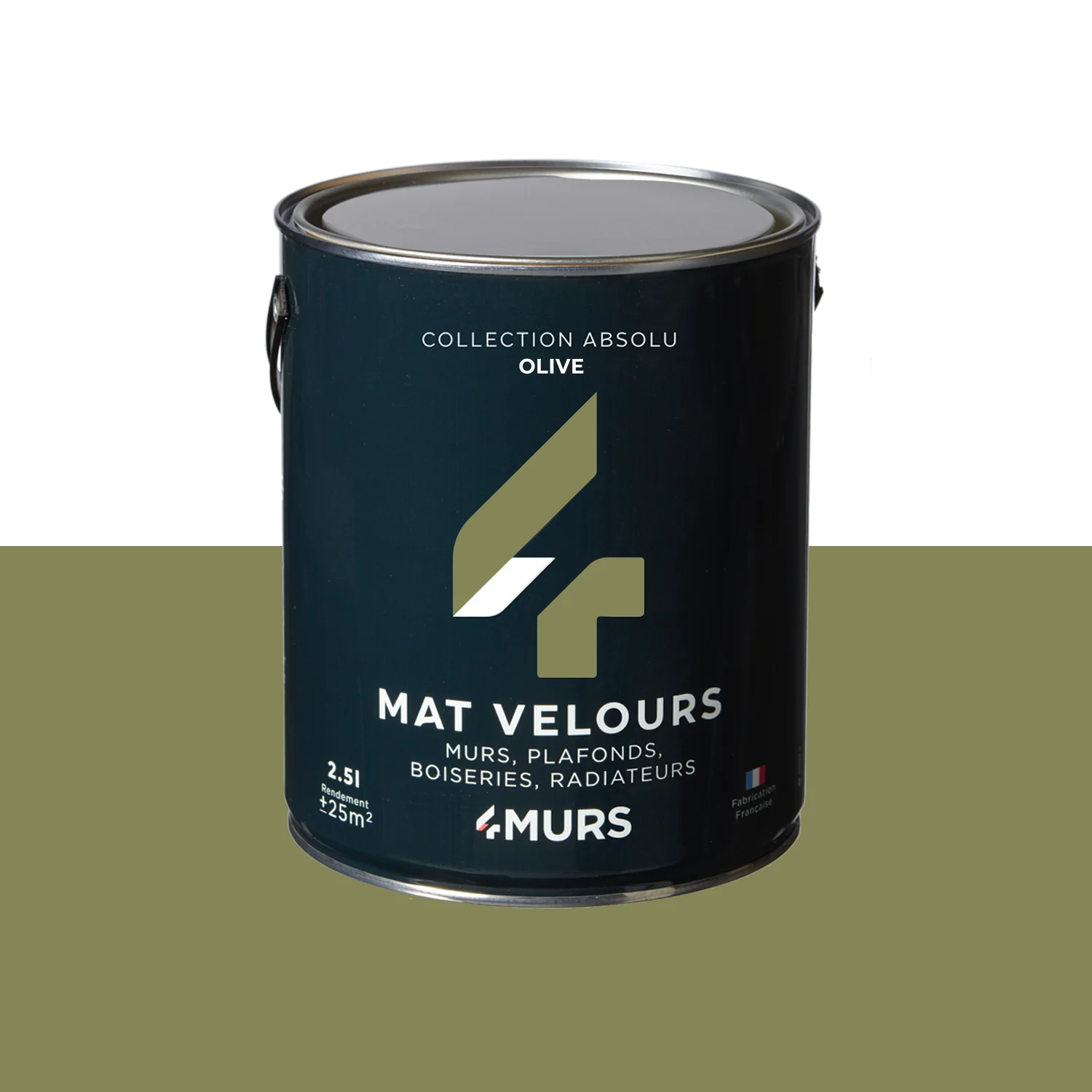Absolu Peinture Peinture olive Mat 2,5 L