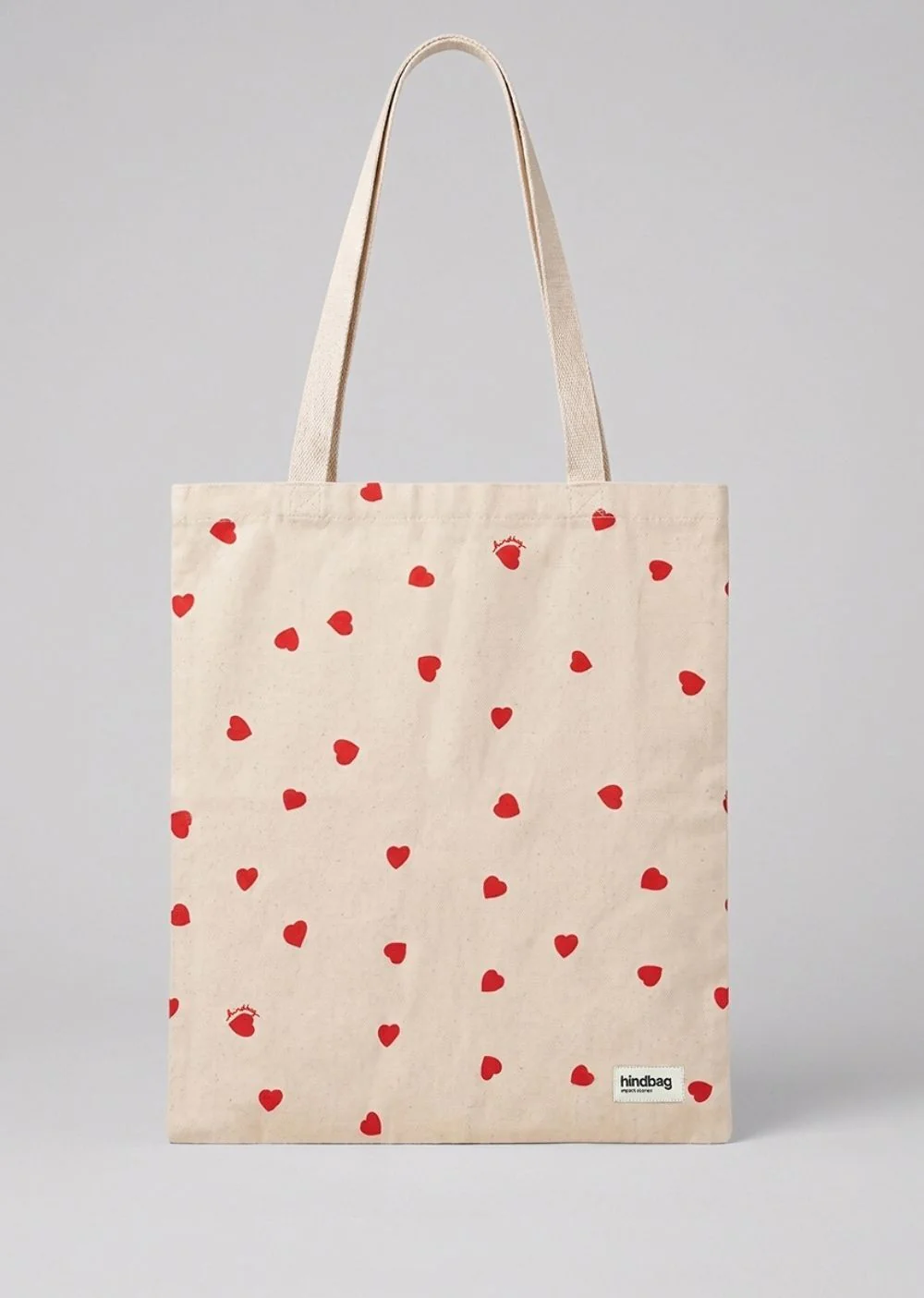 Totebag Coeur Carmin