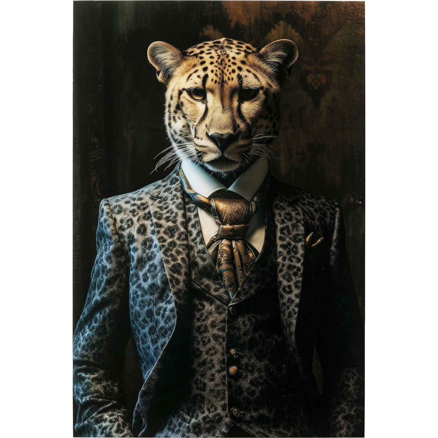 Kare Design Wandfoto luipaard pak 100x150cm