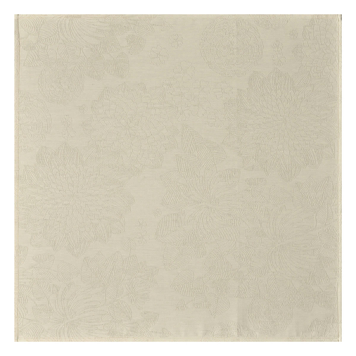 MARIE-GALANTE - Serviette en coton sable 58 x 58