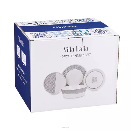 Serwis obiadowy na 6 osób (19 el.) Villa Italia - Shiro