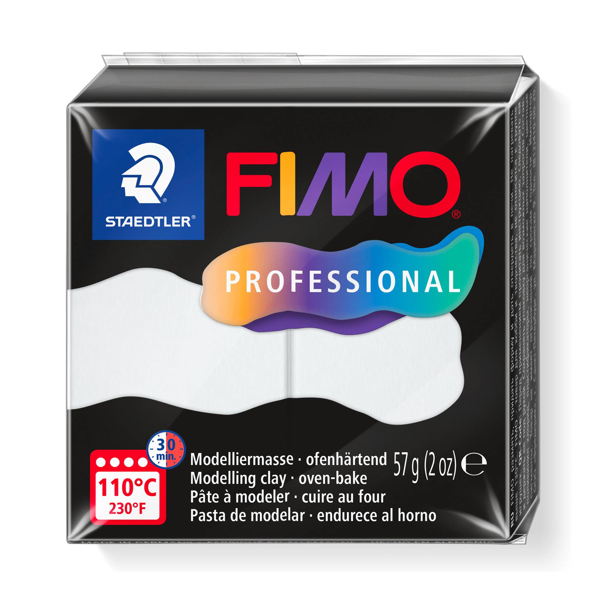 Fimo Professional White Modelling Clay 57g