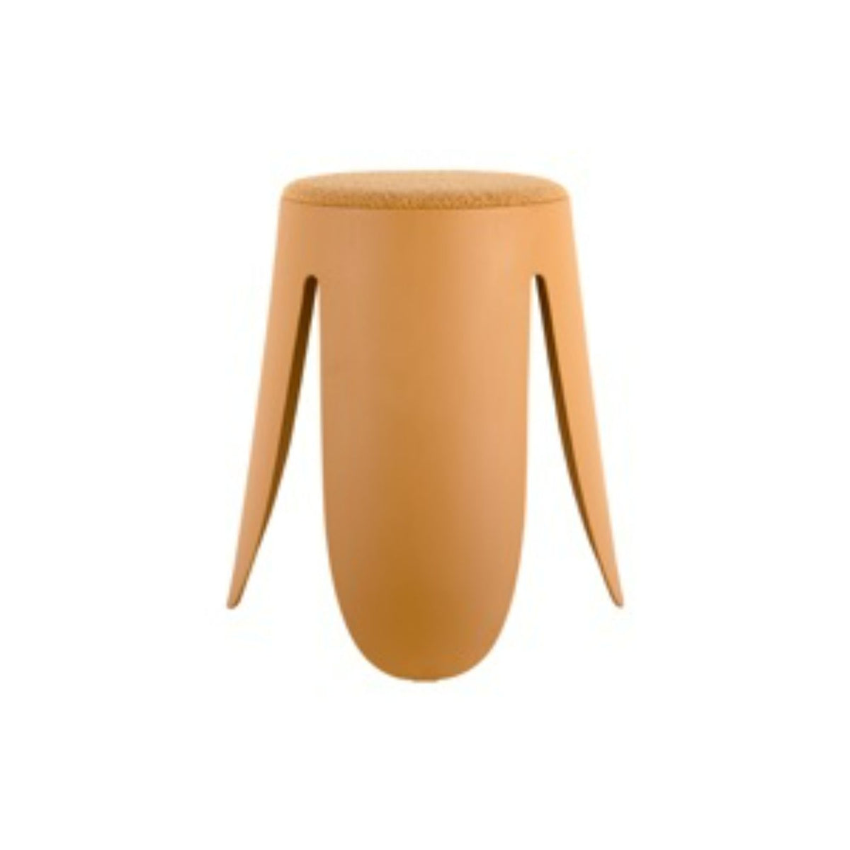Leitmotiv kruk Savor - geel - Ø44cm