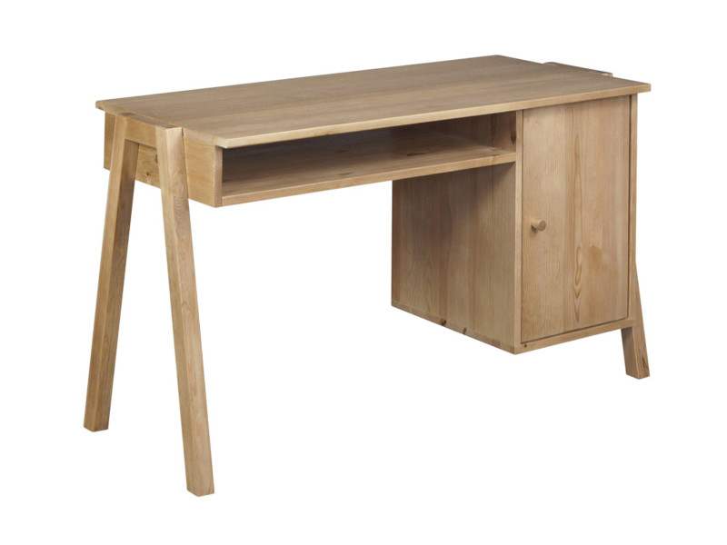 Biurko drewniane OREGON WOOD, kolor dębowy