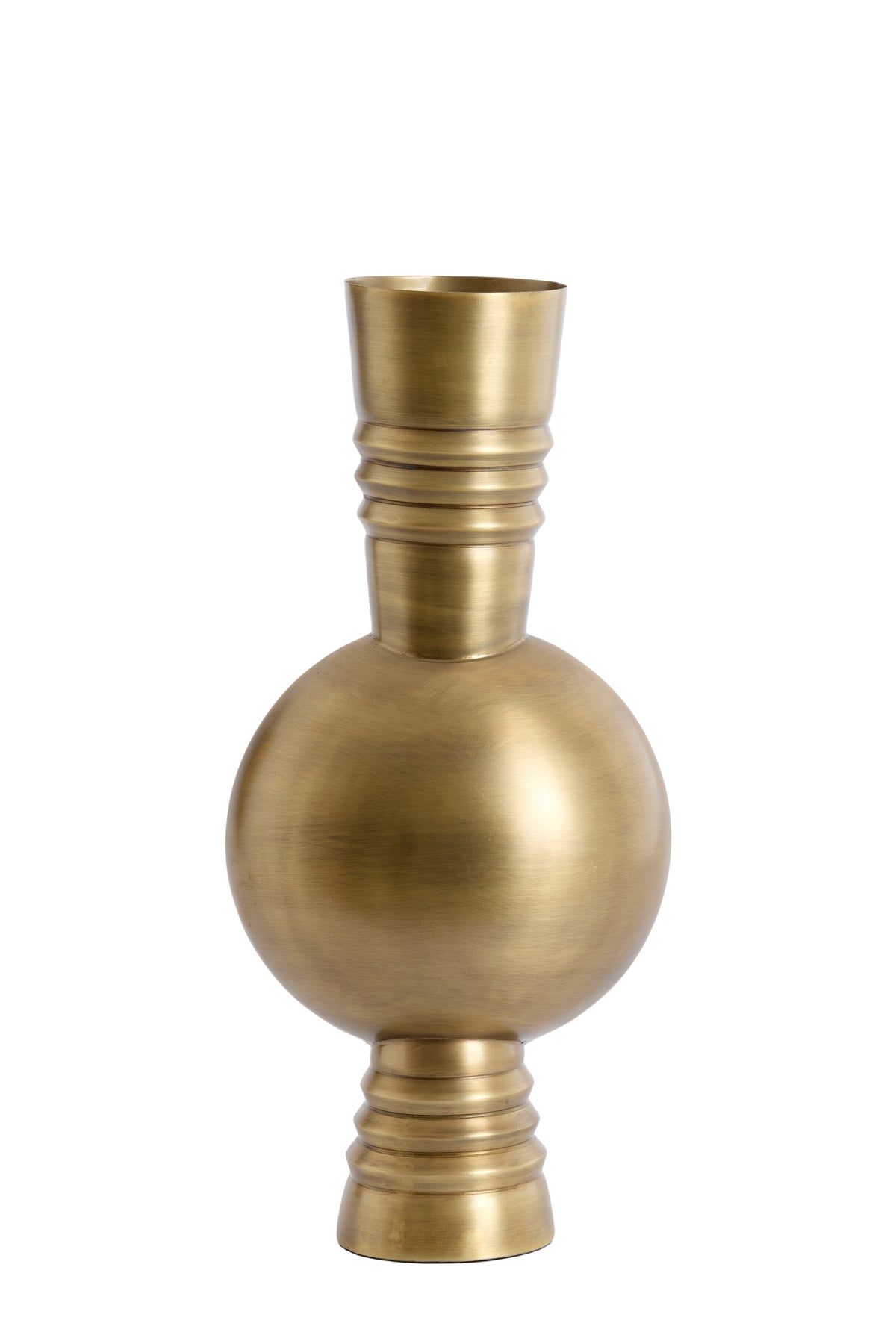 Light & Living vaas KAVANSI - Ø18x54.5cm - brons