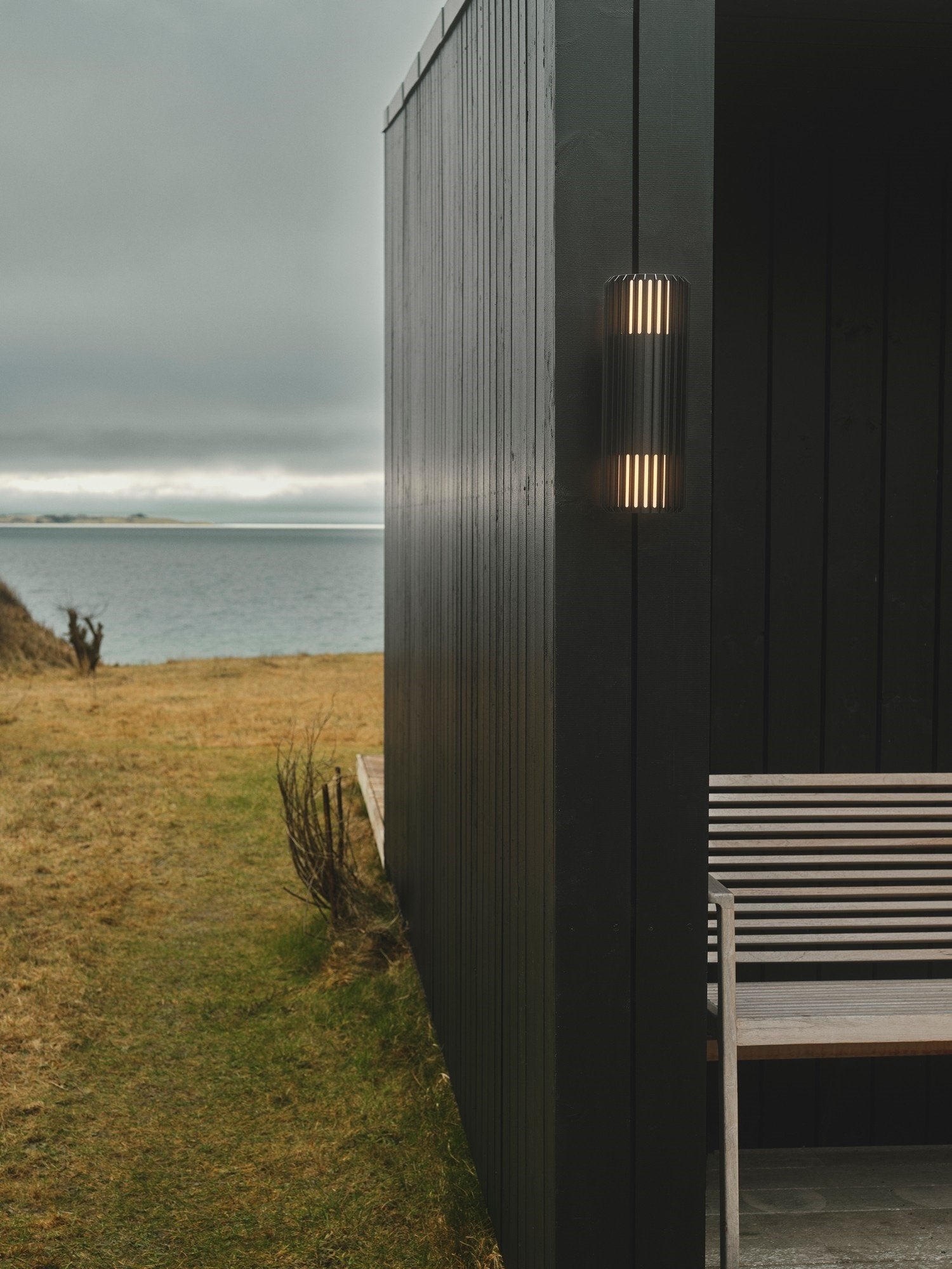 Nordlux Buitenlamp Aludra seaside 2 lichts wand zwart